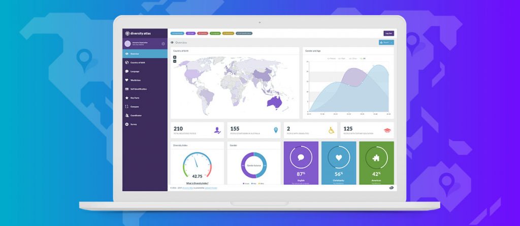 Diversity Atlas dashboard